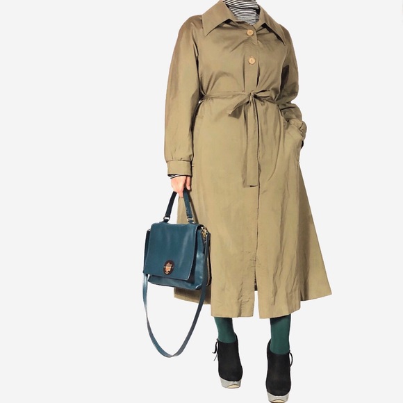 🚫SOLD•E✝️SY🚫 Vintage Raincheetahs Trench Coat TPIBS - Picture 3 of 9